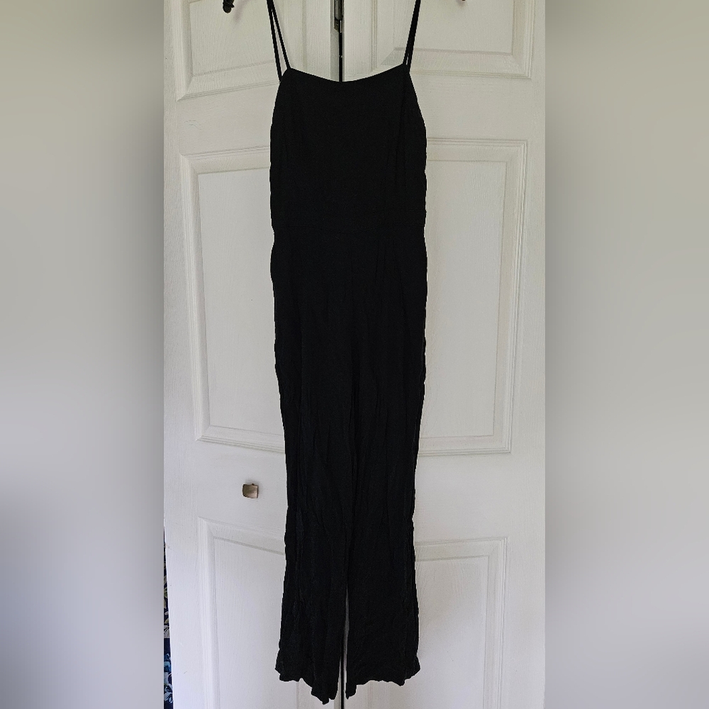 Abercrombie & Fitch black jumpsuit size small